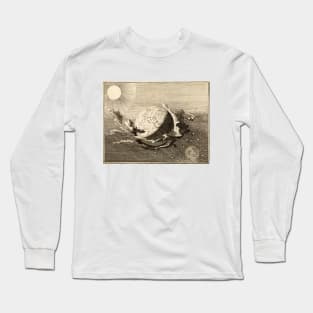 Universe, Earth, Sun, Moon, & Stars 1712 Long Sleeve T-Shirt